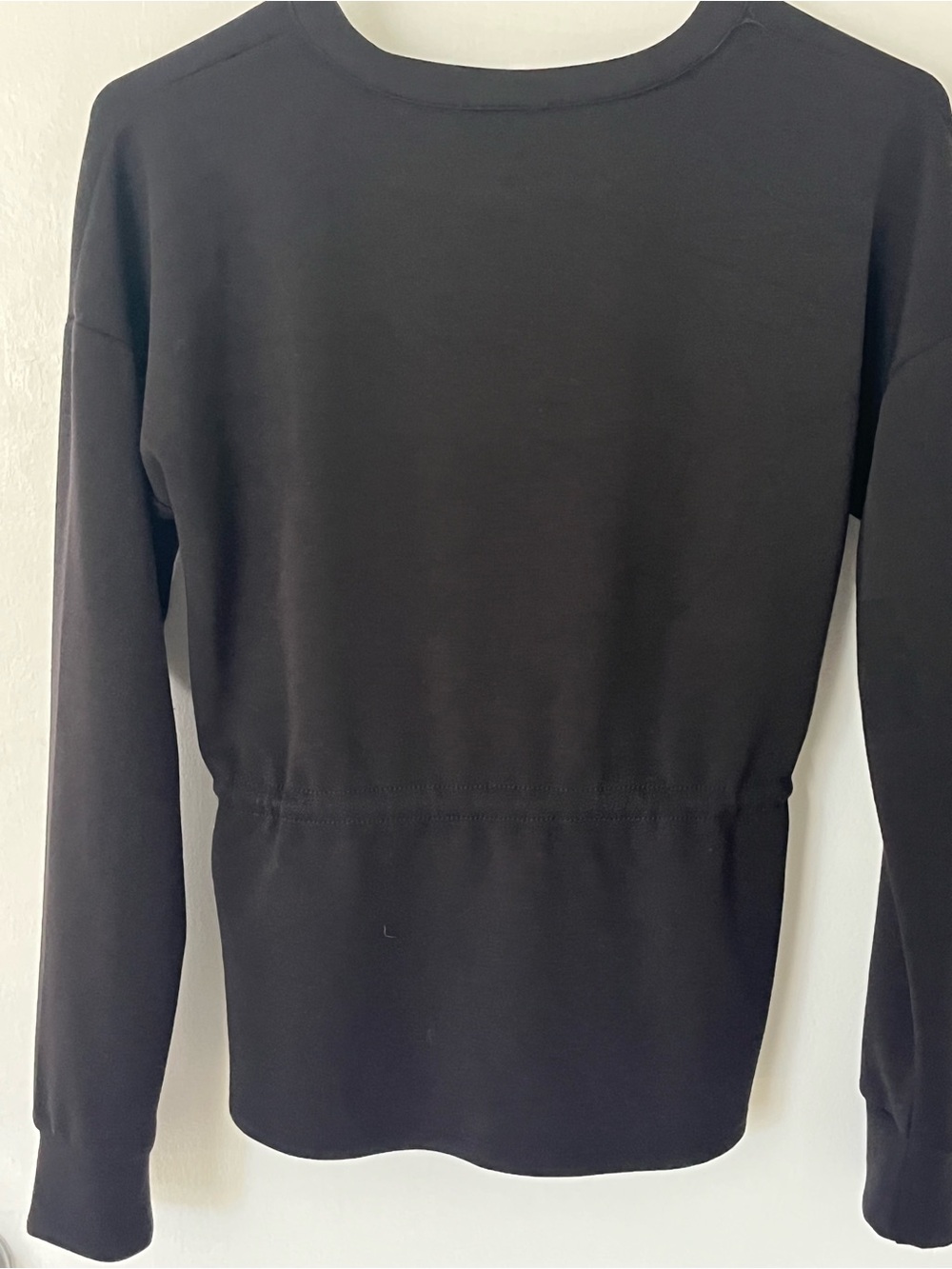 Cable & Gauge Black Drawstring Waist Pullover Size XS - Picture 4 of 13